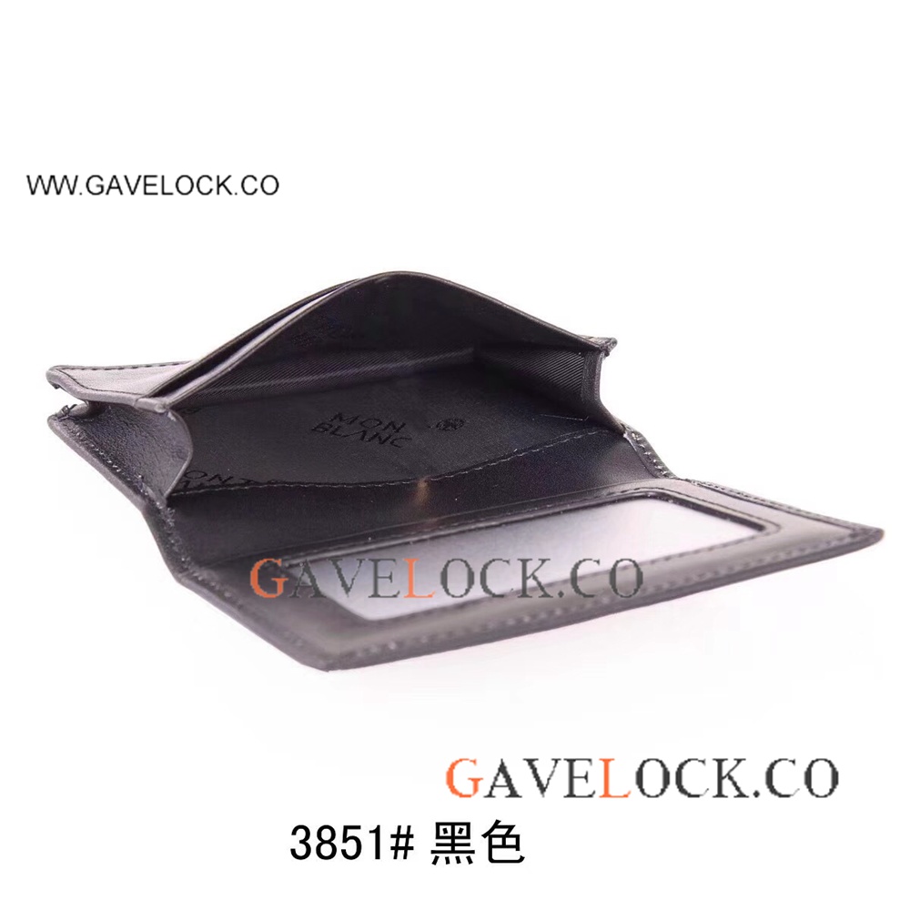 Nice Quality Leather Card Holder Mont Blanc Replica